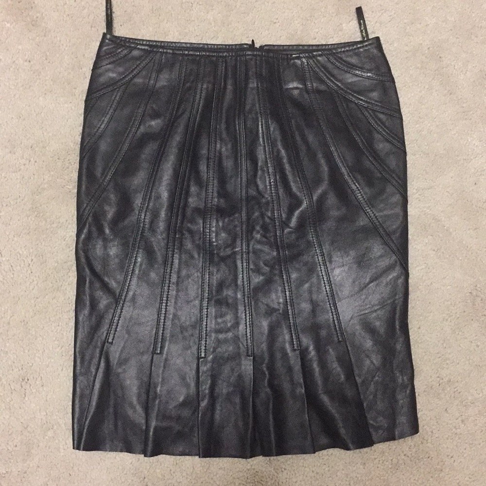 Leather Skirt